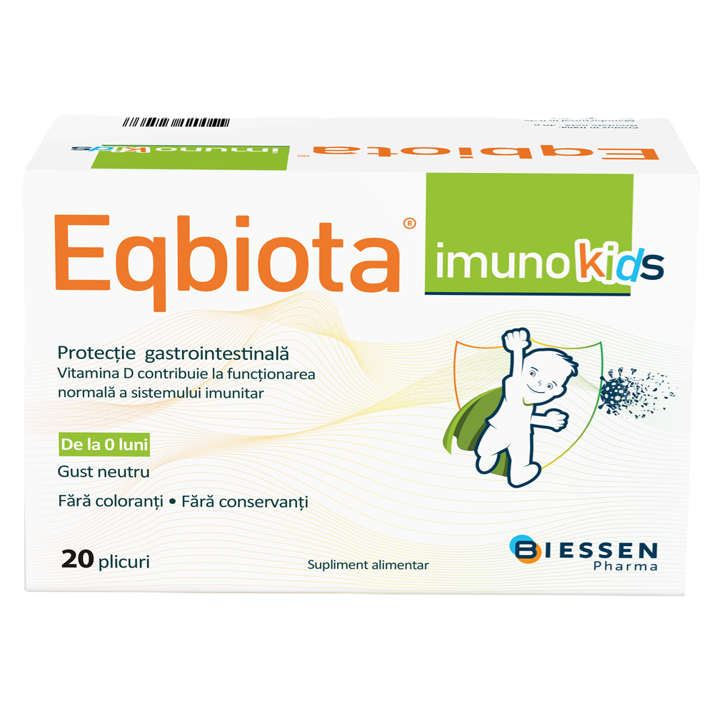 Eqbiota Imuno Kids, 20 plicuri, Biessen Pharma