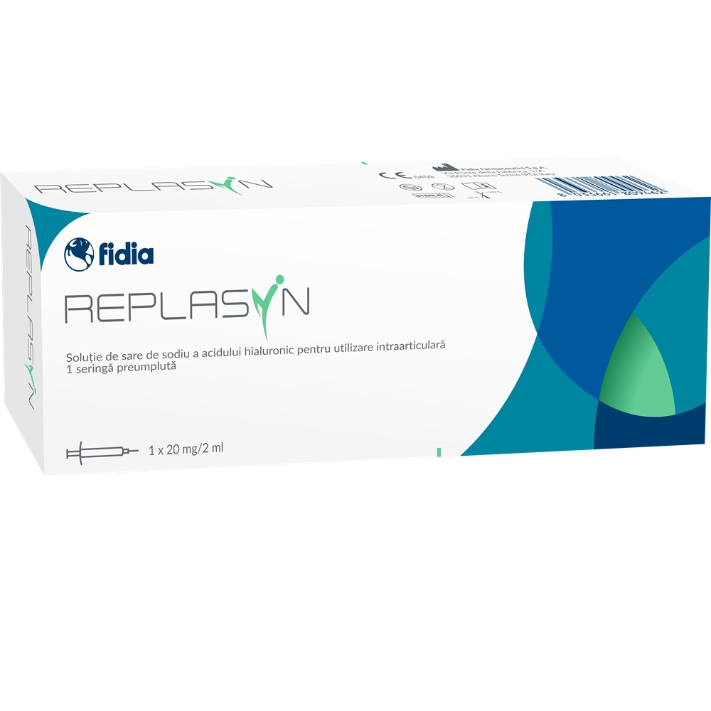 Replasyn, 20 mg, 1 seringa preumpluta, Fidia Farmaceutici