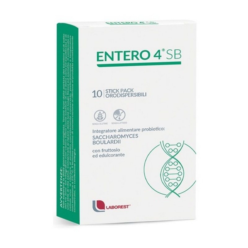 Entero 4 SB, 10 plicuri orodispensabile, Laborest