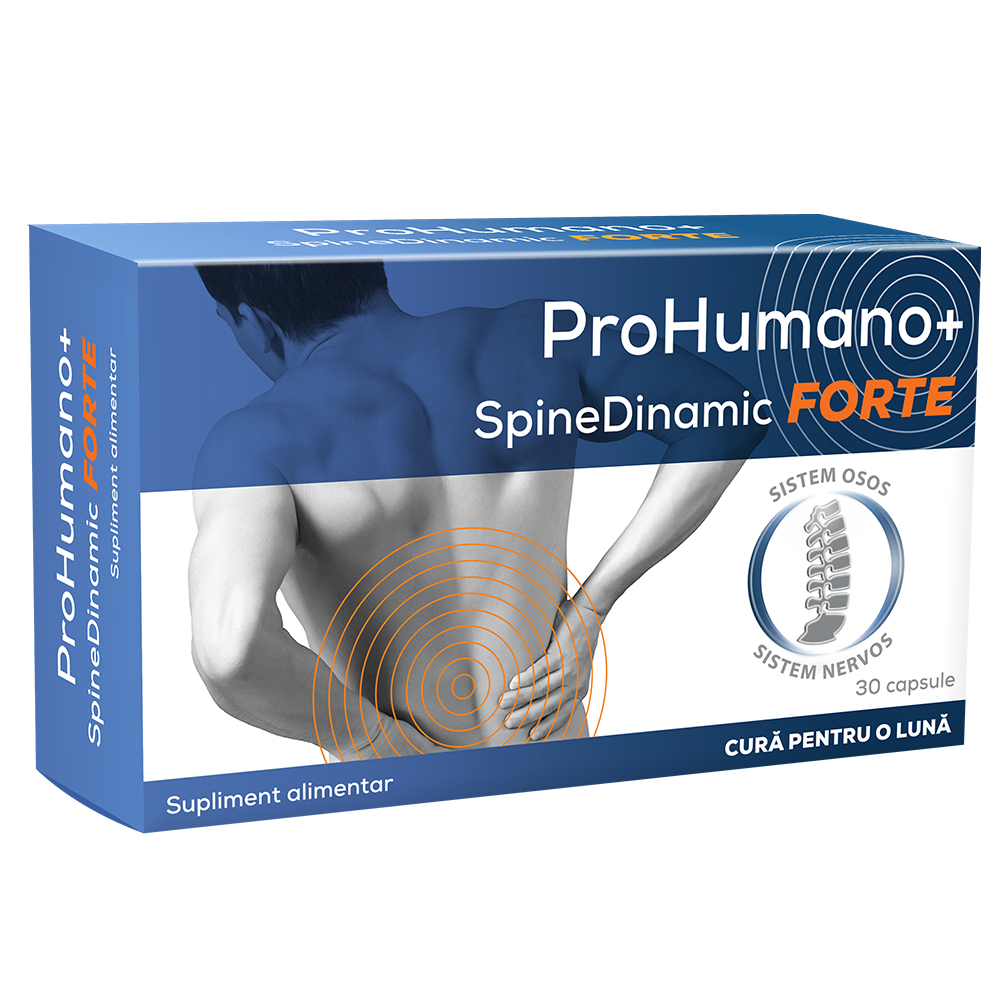 ProHumano+ SpineDinamic Forte, 30 capsule, Ergo Pharma