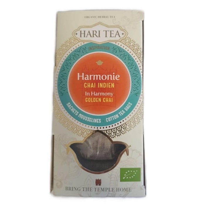 Ceai Premium Golden Chai Eco, 10 plicuri, Hari Tea