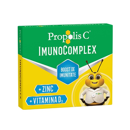Propolis C Imunocomplex, 20 comprimate de supt, Fiterman Pharma