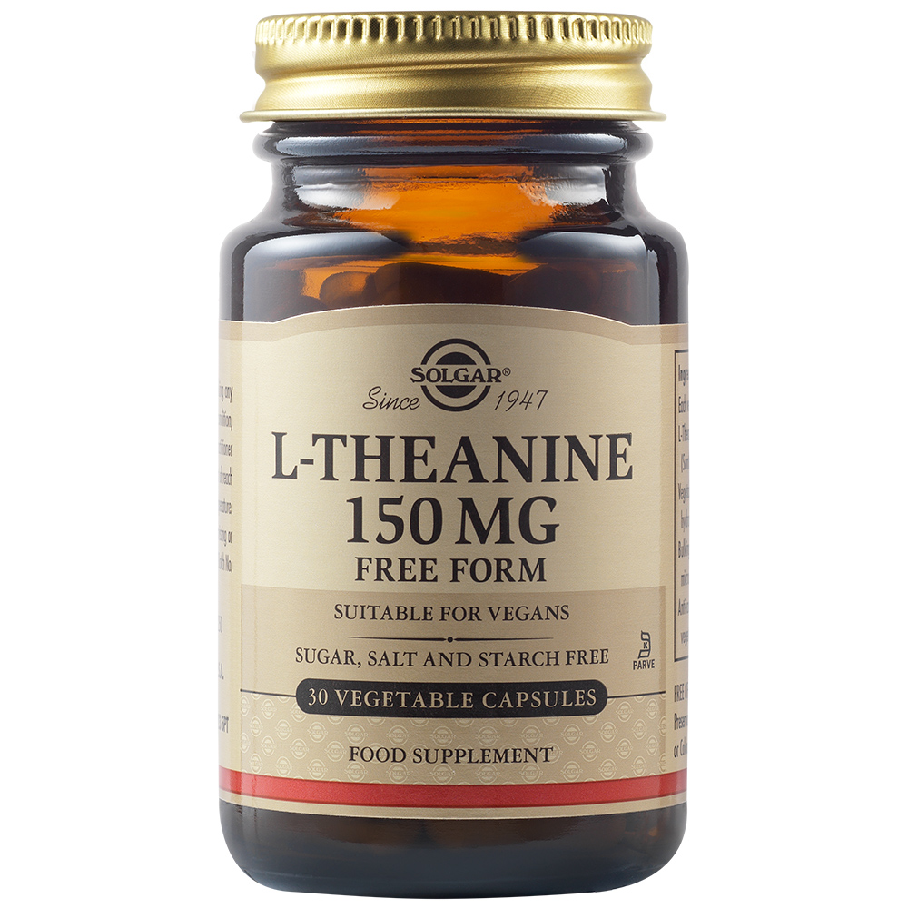 L-Teanina 150 mg, 30 capsule, Solgar