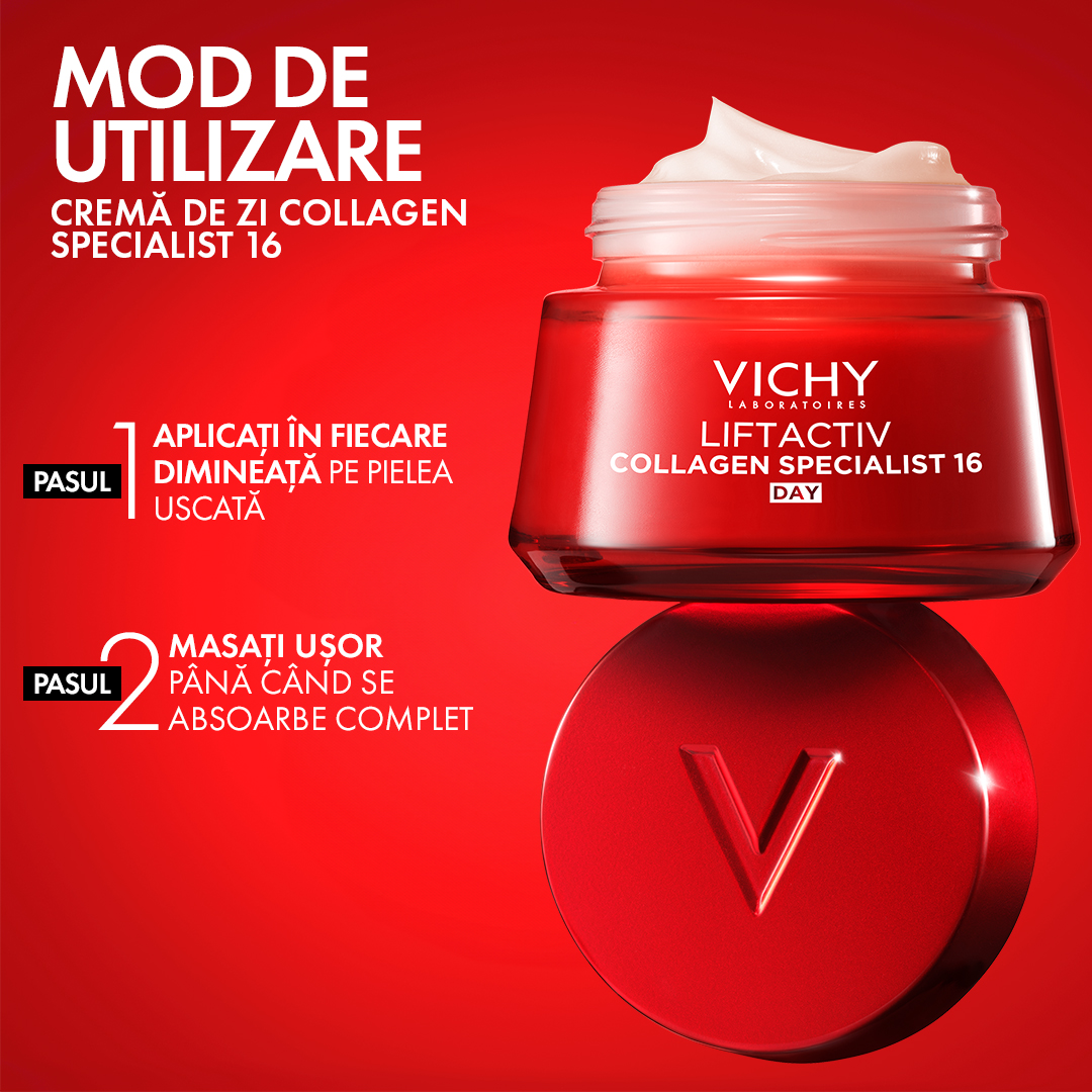 Crema de zi Collagen Specialist, 50 ml, Vichy