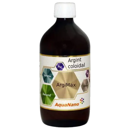 Argint coloidal in extract de salvie ArgiMax Aquanano, 50 ml, Aghoras