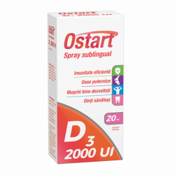 Ostart D3 2000UI, spray sublingual, 20 ml, Fiterman