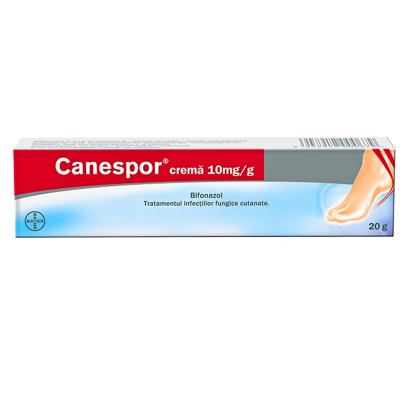 Canespor crema, 10 mg, 15 g, Bayer