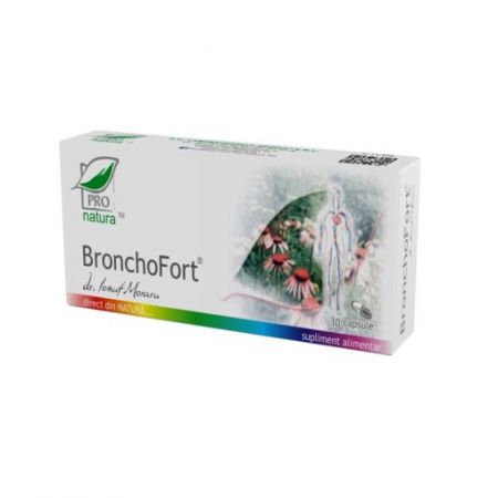 BronchoFort, 30 capsule - Pro Natura
