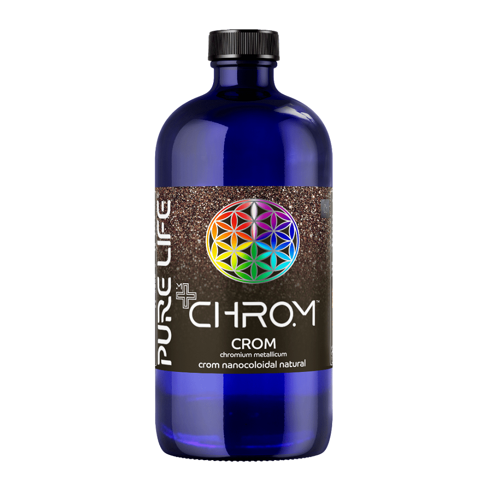 Crom nanocoloidal Minerals+ Chrom, 480 ml, Pure Life