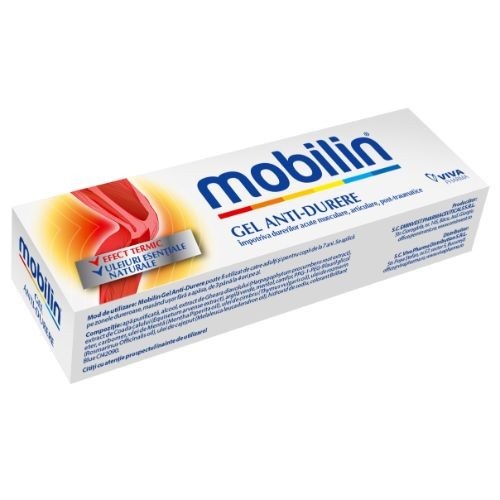 Mobilin Gel Anti-Durere, 50 ml, Viva Pharma