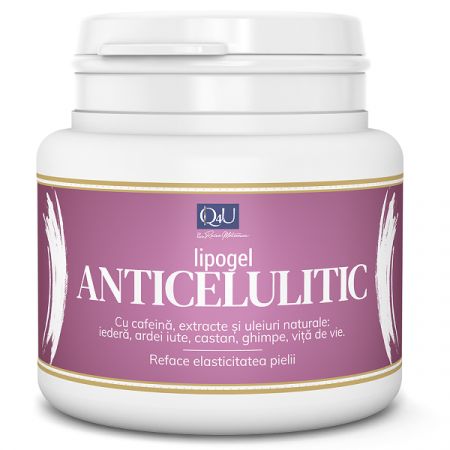 Lipogel anticelulitic Q4U, 500 ml - Tis Farmaceutic