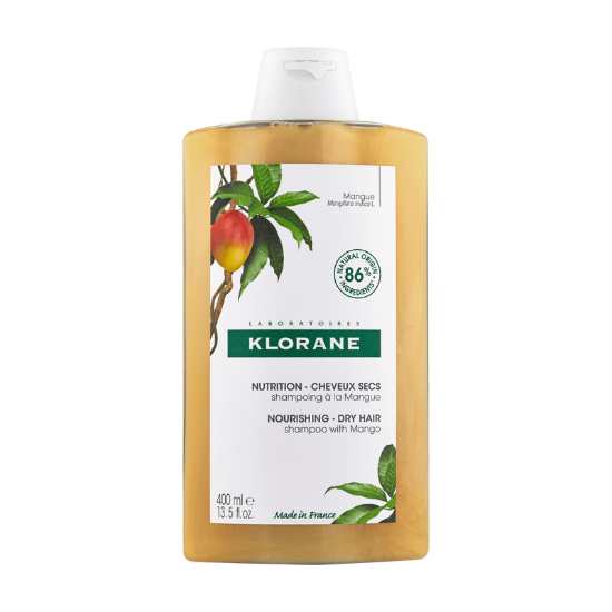 Șampon hrănitor cu extract de mango pentru păr uscat, 400 ml, Klorane