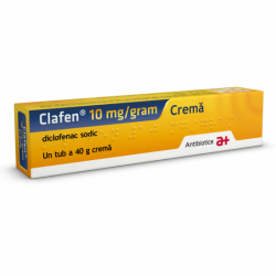 Clafen crema, 10 mg/g, 40 g, Antibiotice SA