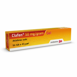 Clafen gel, 45 g, Antibiotice SA