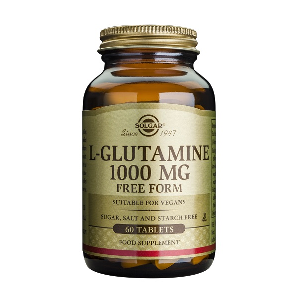 L-Glutamina 1000 mg, 60 tablete, Solgar