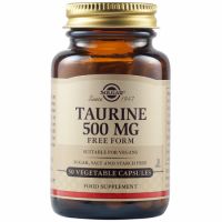 Taurina 500 mg, 50 capsule, Solgar