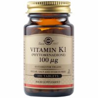 Vitamina K1 100 mcg, 100 tablete, Solgar