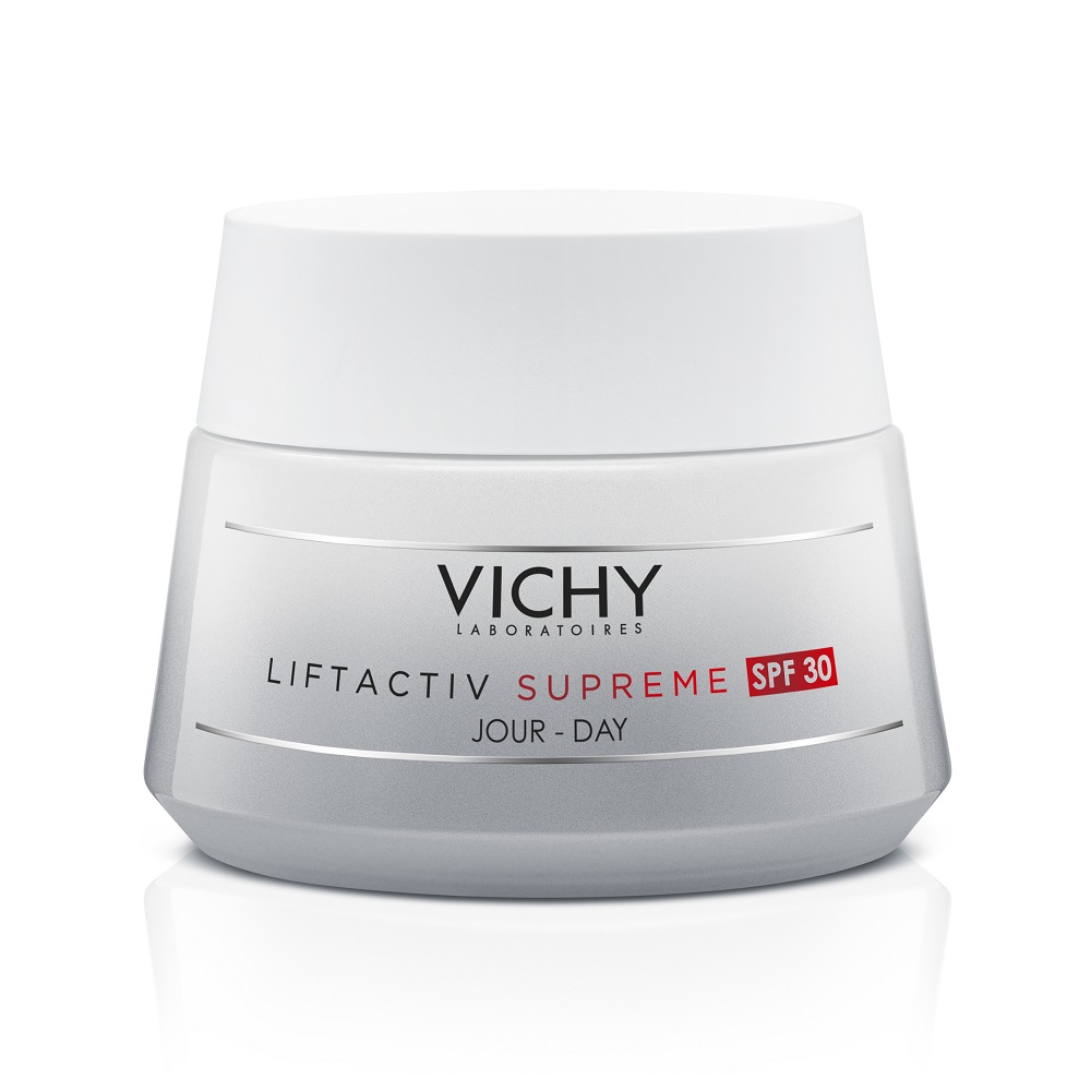 Crema de zi pentru lifting si fermitate cu SPF 30 Liftactiv Supreme, 50 ml, Vichy