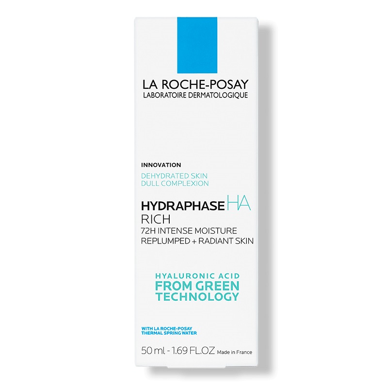 Crema intens hidratanta pentru ten sensibil si deshidratat Hydraphase HA Rich, 50 ml, La Roche-Posay