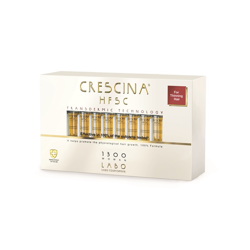 Crescina Transdermic Re-Growth HFSC 1300 WOMAN, 20 fiole, Labo