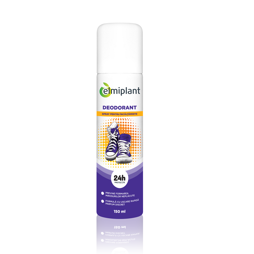 Deodorant spray pentru incaltaminte, 150 ml, Elmiplant