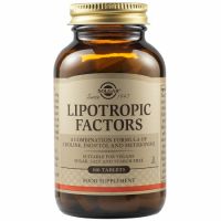Factori Lipotropici, 100 tablete, Solgar