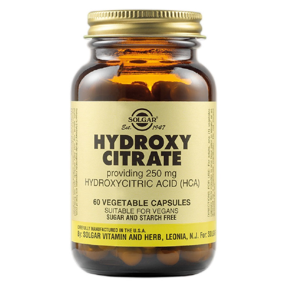 Hidroxicitrat 250 mg, 60 capsule, Solgar