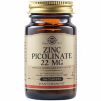 Picolinat de zinc 22 mg, 100 tablete, Solgar
