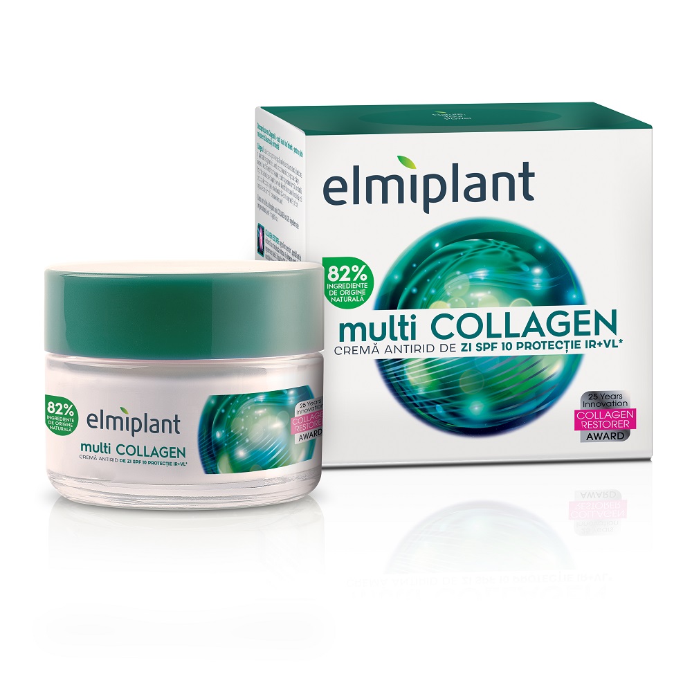 Serum antirid concentrat MultiCollagen, Elmiplant, 30ml