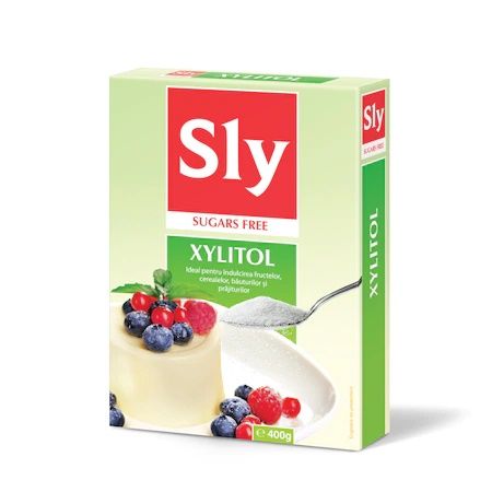Xylitol indulcitor natural, 400 g - Sly Nutritia