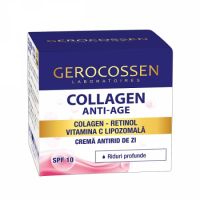 Crema antirid de zi riduri profunde Collagen Anti-Age, 50 ml, Gerocossen