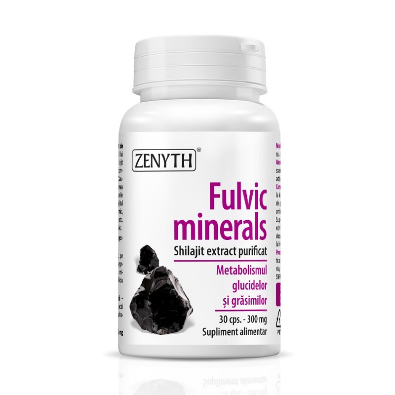 Fulvic minerals 300 mg, 30 capsule - Zenyth