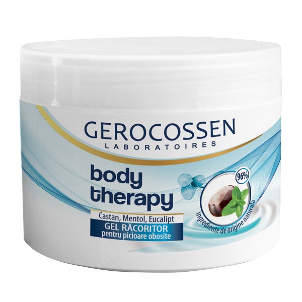 Gel Racoritor pentru picioare obosite Body Therapy, 250 ml, Gerocossen