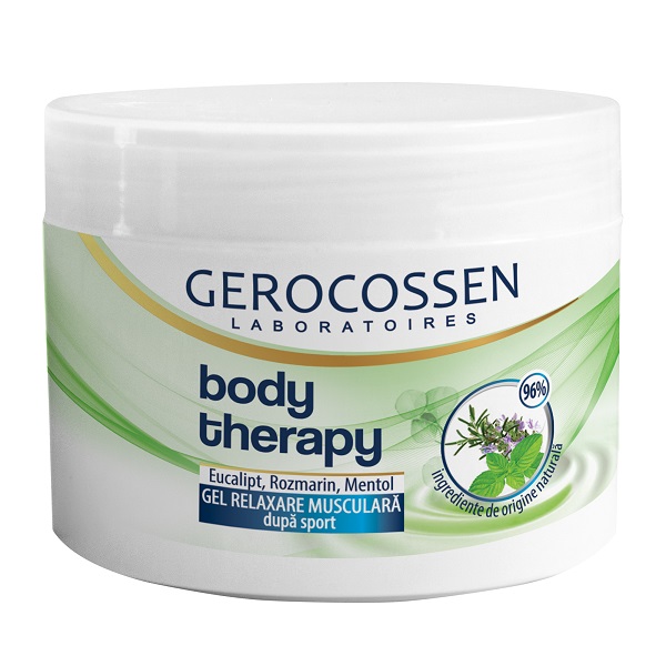 Gel Relaxare musculara dupa sport Body Therapy, 250 ml, Gerocossen