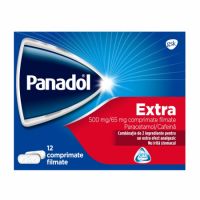 Panadol Extra, 500 mg, 12 comprimate, Gsk
