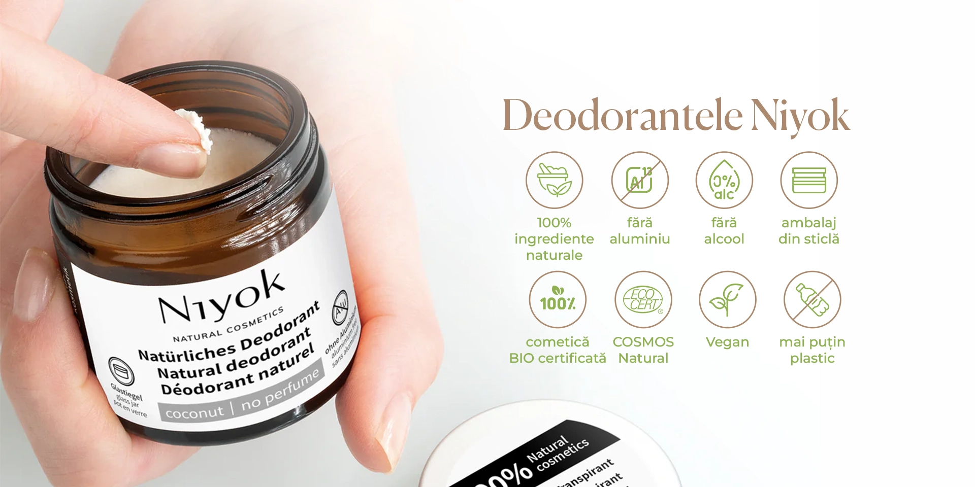 Niyok Deodorante Naturale Banner