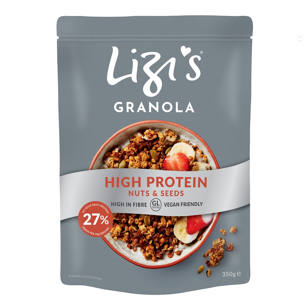 Granola bogata in proteine, 350 g, Lizi's