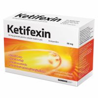 Ketifexin, 50 mg granule pentru soluţie orală, 10 plicuri, Sandoz