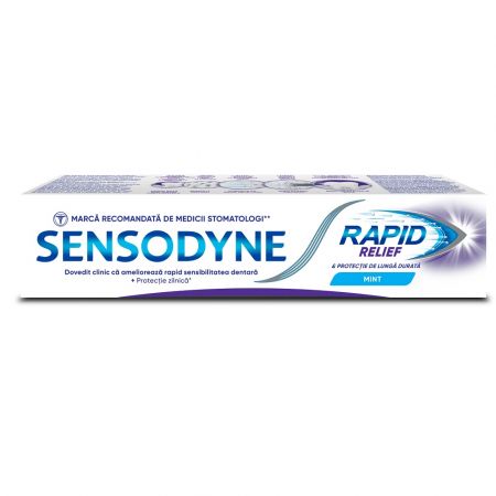 Pasta de dinti Rapid Relief, 75 ml, Sensodyne