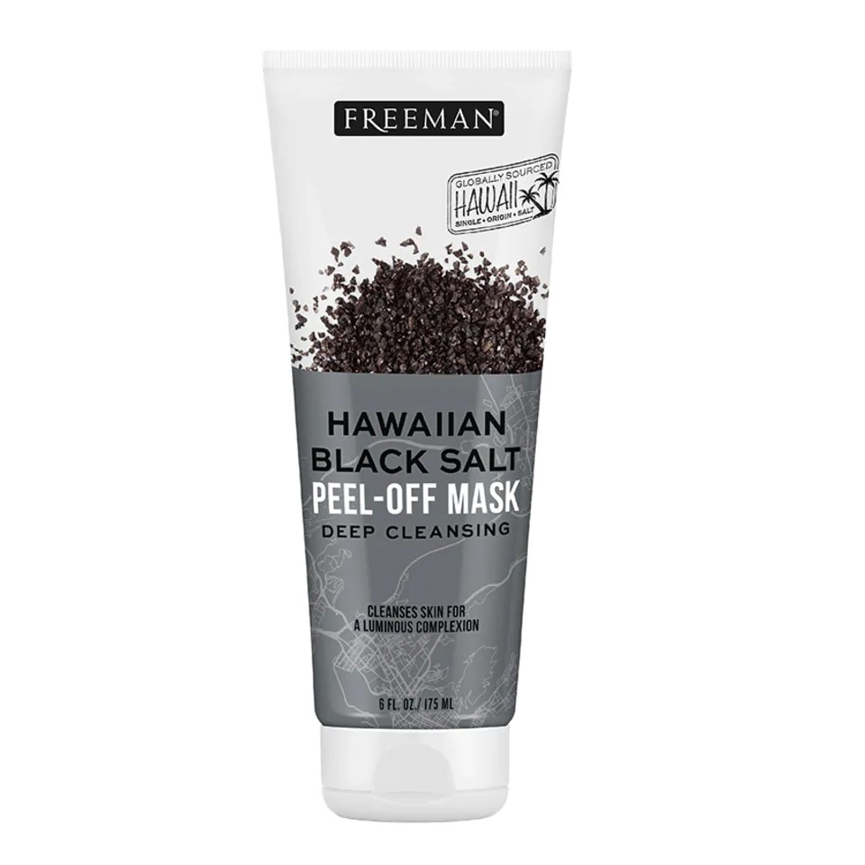 Masca peel-off detoxifianta cu sare neagra hawaiana, 175 ml, Freeman