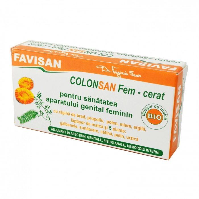 ColonSan Fem-cerat cu 5 plante 1,9 g x 10 bucati, Favisan