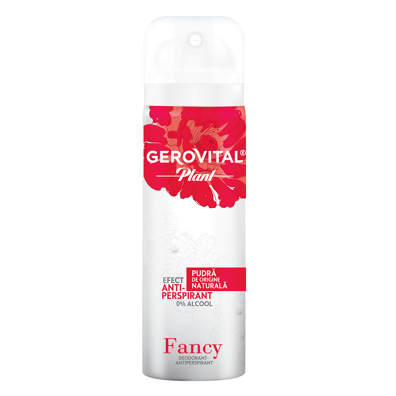 Deodorant antiperspirant Fancy Plant, 150 ml, Gerovital