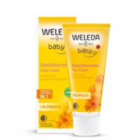 Crema de fata hidratanta cu galbenele Baby, 50 ml, Weleda
