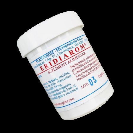 Eridiarom, 50 comprimate, Plantarom