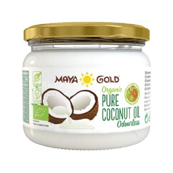 Ulei de cocos Bio pur fara miros, 280 ml, Maya Gold