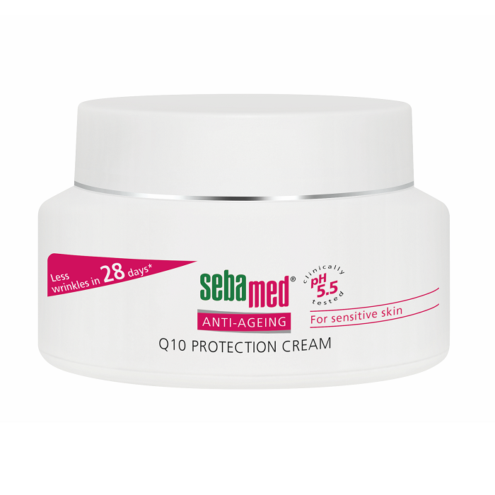 Crema dermatologica protectoare pentru fata cu Q10 Anti-Ageing, 50 ml, Sebamed