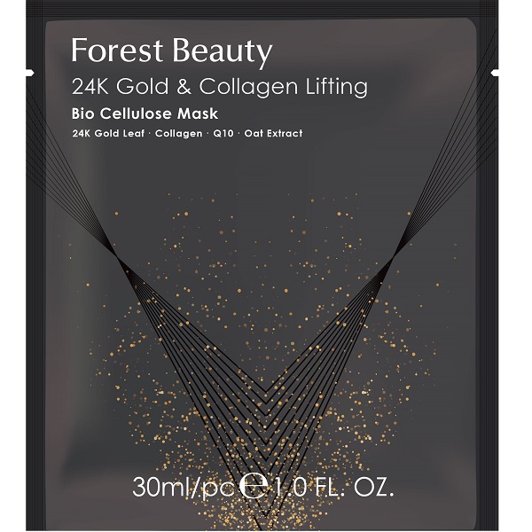 Masca 24k Nano Gold & Collagen Lifting, 22 ml, Forest Beauty