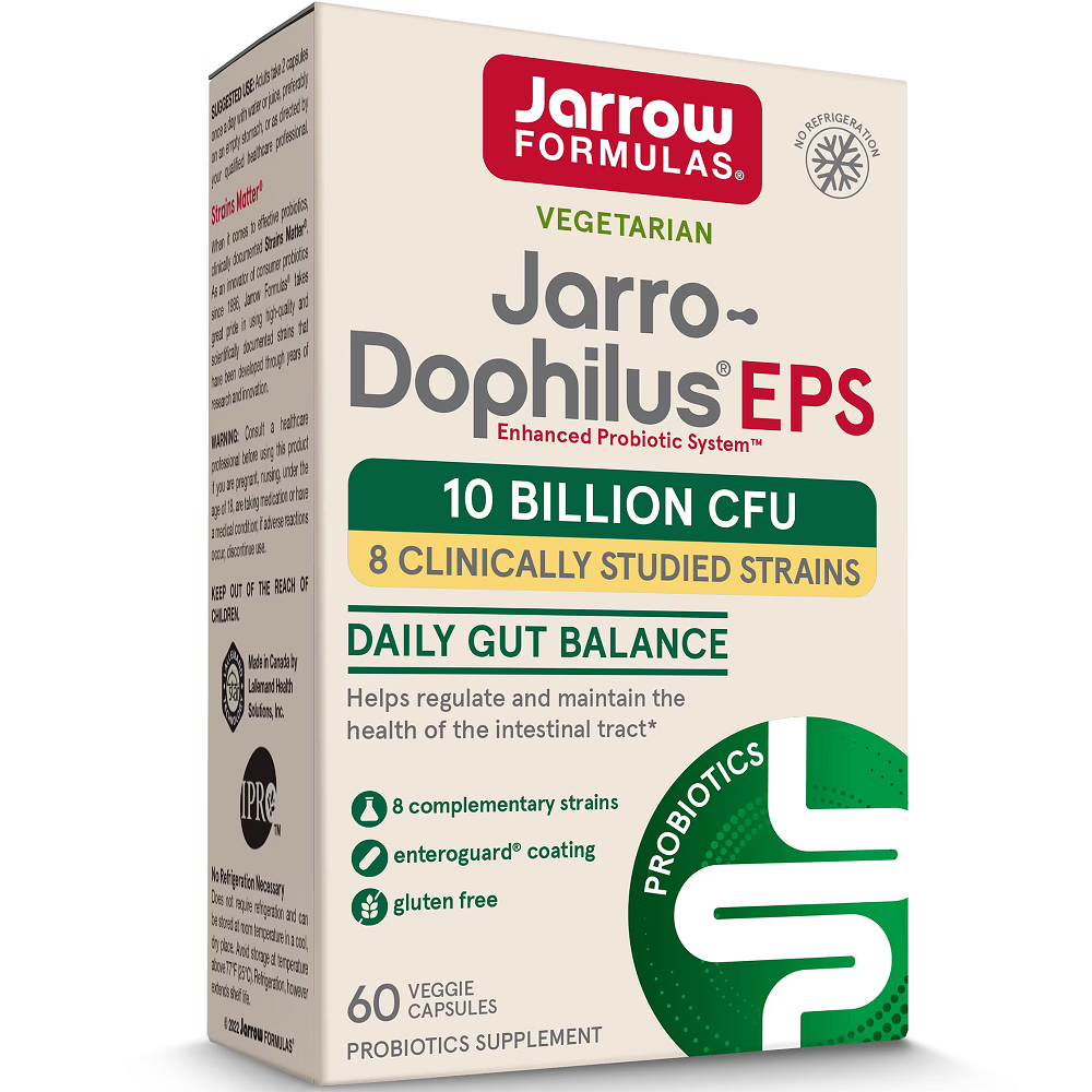 Jarro-Dophilus EPS Jarrow Formulas, 60 capsule, Secom