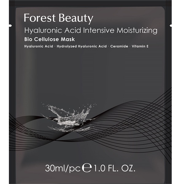 Masca Hyaluronic Ceramide Bio Cellulose, 22 ml, Forest Beauty