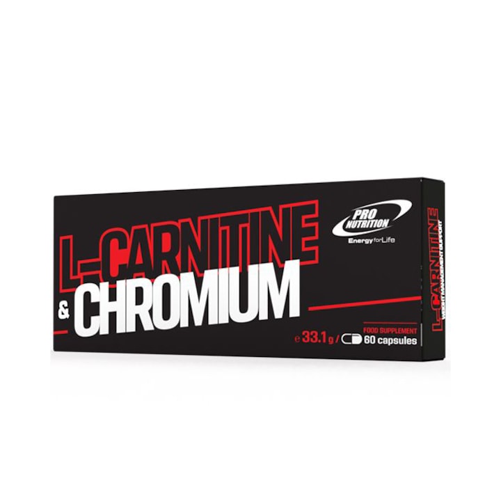Carnitine Chromium, 60 capsule, Pro Nutrition
